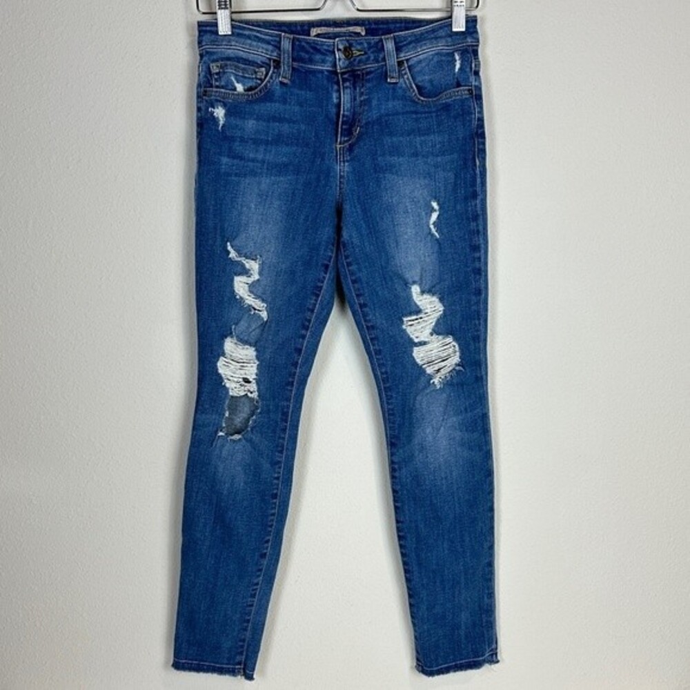 Joe’s Jeans Distressed Skinny Ankle Jeans 27